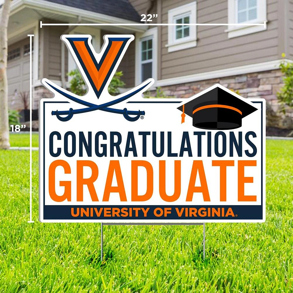 Virginia Congratulations Graduate Lawn Sign