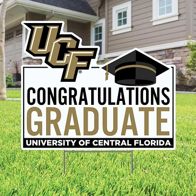 UCF Congratulations Graduate Lawn Sign