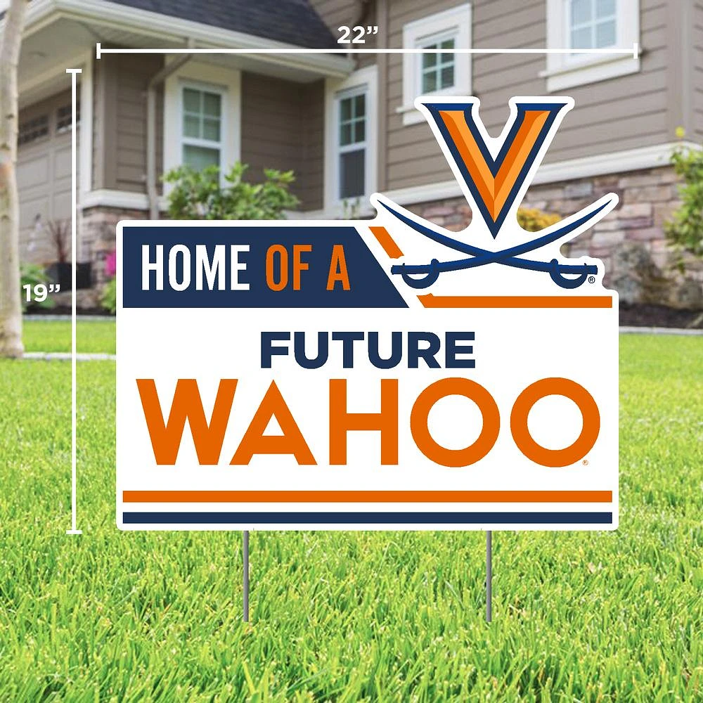 Virginia Future Wahoo Lawn Sign