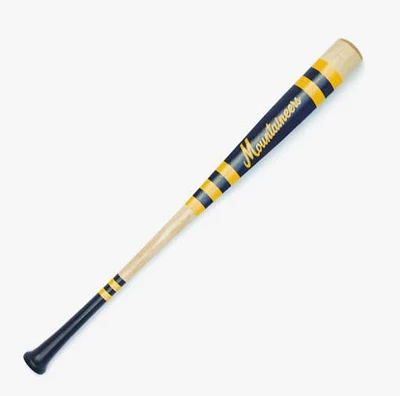 West Virginia Mitchell Mountaineers Script Baseball Bat