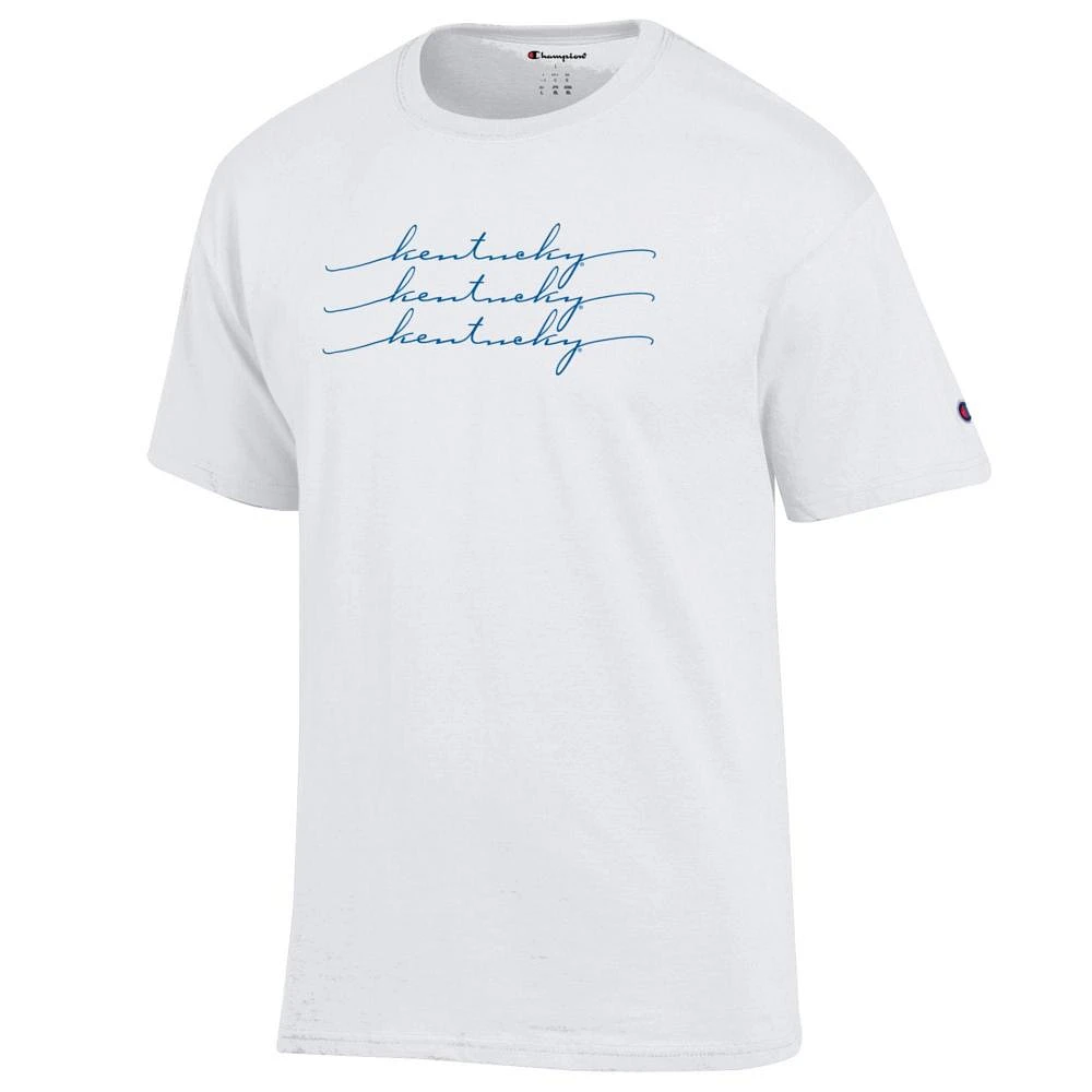 Kentucky Champion Script Repeat Tee