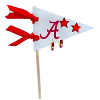 Alabama Color Shout Pennant Pair Earrings Set