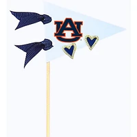 Auburn Color Shout Pennant Heart Earrings