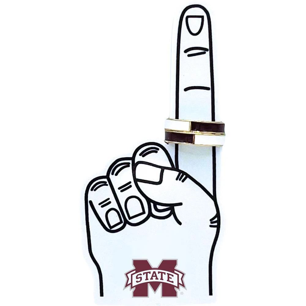 Mississippi State Color Shout Game Day Stack Ring Set