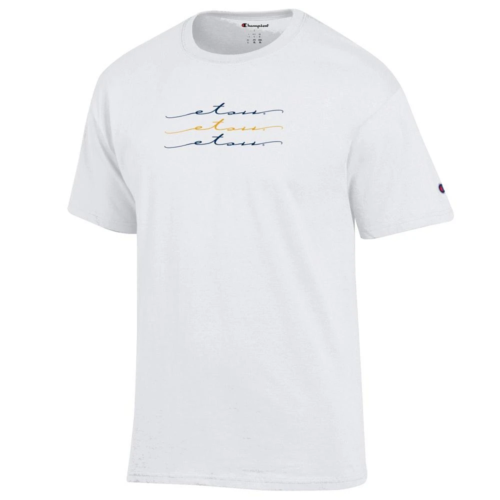 ETSU Champion Women's Script Repeat Tee