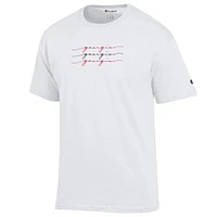 Georgia Champion Women's Script Repeat Tee