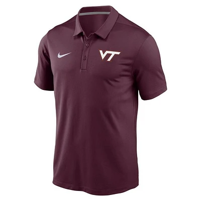 Virginia Tech Nike Dri-Fit Victory Solid Polo