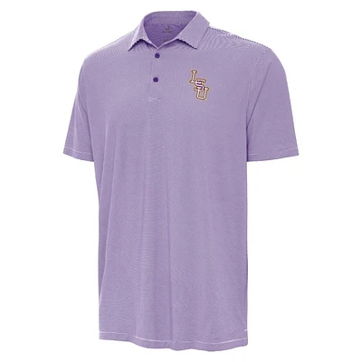 LSU Antigua Twine Interlock Polo