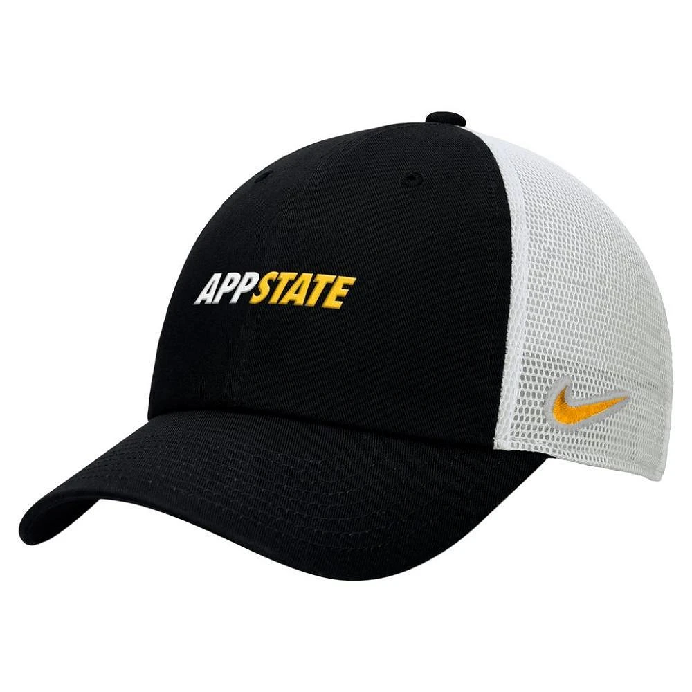 App State Nike Wordmark Club Trucker Cap