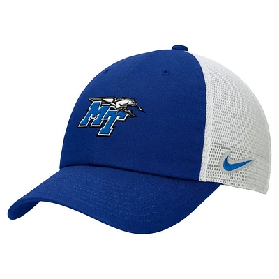 MTSU Nike Logo Club Trucker Cap