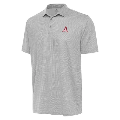 Arkansas Antigua Rings Baseball Polo