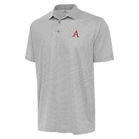 Arkansas Antigua Rings Baseball Polo