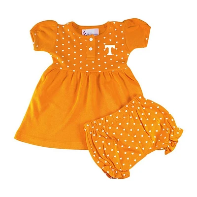 Tennessee Infant Heart Dress with Bloomers