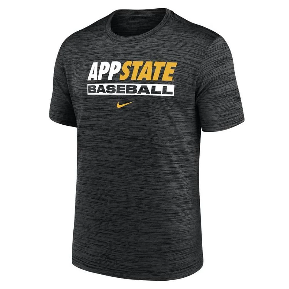 App State Nike Dri-Fit Velocity Legend Baseball Tee