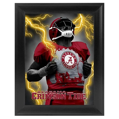 Alabama 12X16 In Acrylix LED Player Framed Print