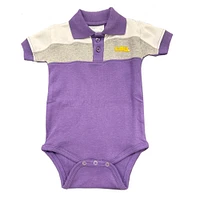 LSU Infant Color Block Creeper