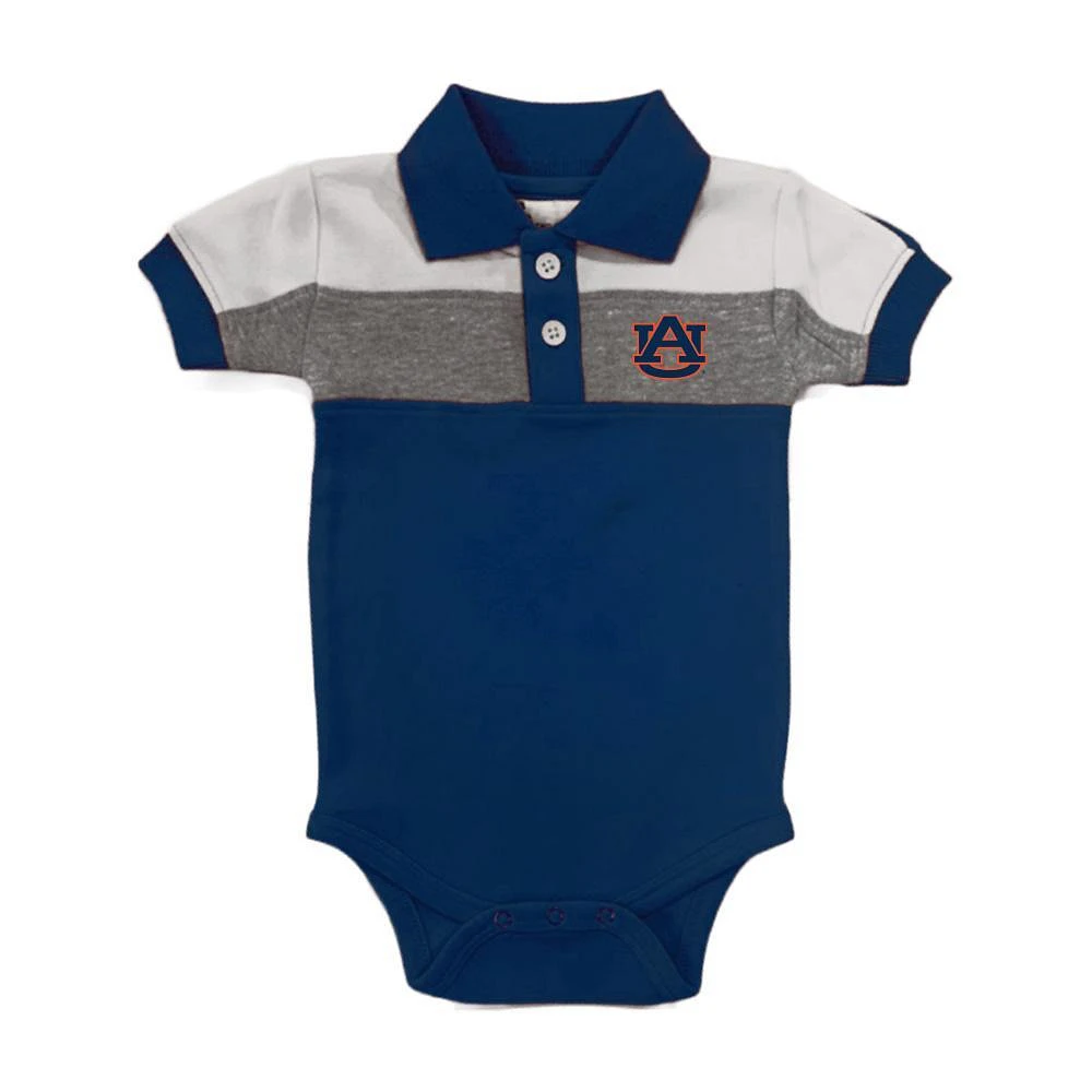 Auburn Infant Color Block Creeper