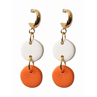 Tennessee Sweet Tree Jewelry Ember Double Circle Drop Earrings