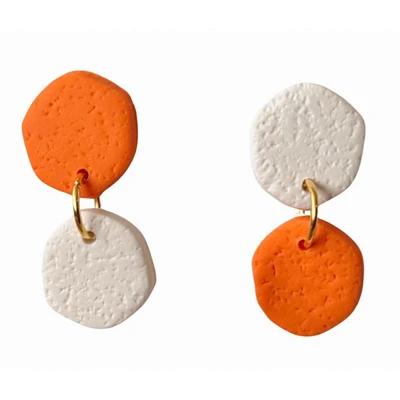 Tennessee Sweet Tree Jewelry Laine Mismatched Circle Earrings