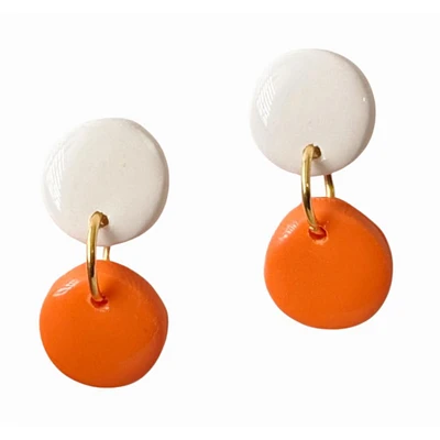 Tennessee Sweet Tree Jewelry Paiyton Circle Drop Earrings