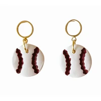 Garnet Sweet Tree Jewelry Curveball Earrings