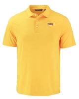 LSU Cutter & Buck Tigers Arch Coastline Comfort Polo