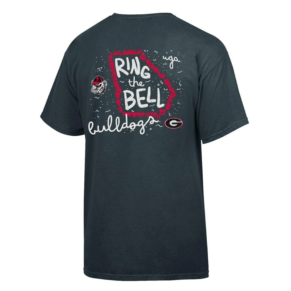 Georgia Comfort Wash State Motto Script Tee