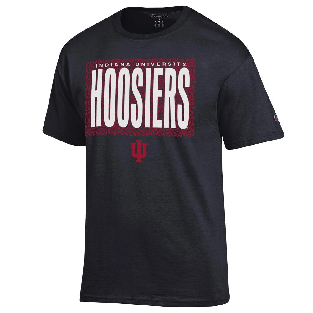 Indiana Champion Rectangle Over Print with Logo Tee