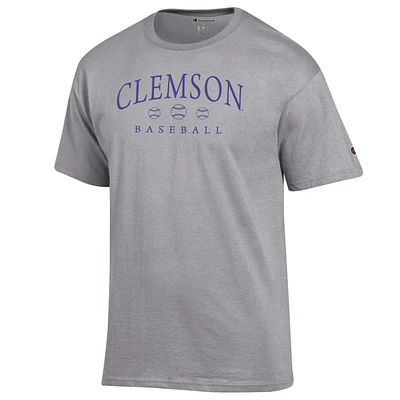 Clemson Champion Arch Baseball Tee
