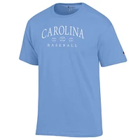 UNC Champion Arch Baseball Tee