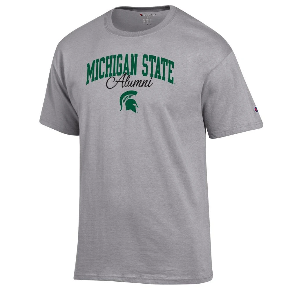 Michigan State Champion Arch Alumni Script Tee