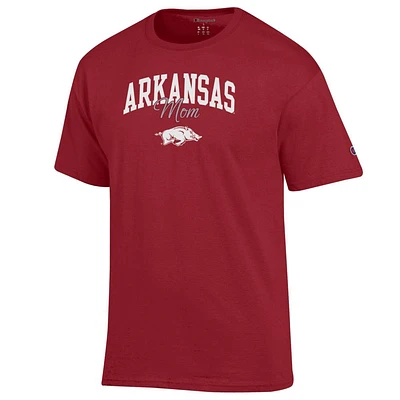 Arkansas Champion Arch Mom Script Tee