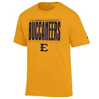 ETSU Champion Rectangle Over Print with Logo Tee