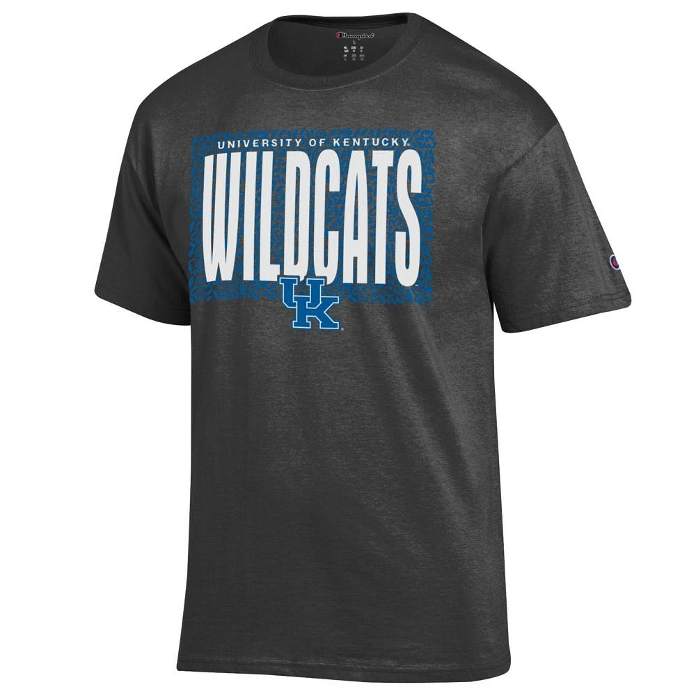 Kentucky Champion Rectangle Over Print with Logo Tee