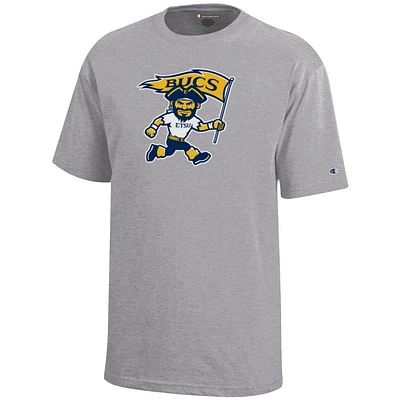 ETSU Champion YOUTH Giant Logo Running Bucky Tee