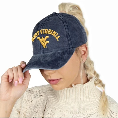 West Virginia Ponyflo Women's Pigment Dyed Cap