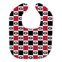 Georgia Wee Ones Checkerboard Soft Bib