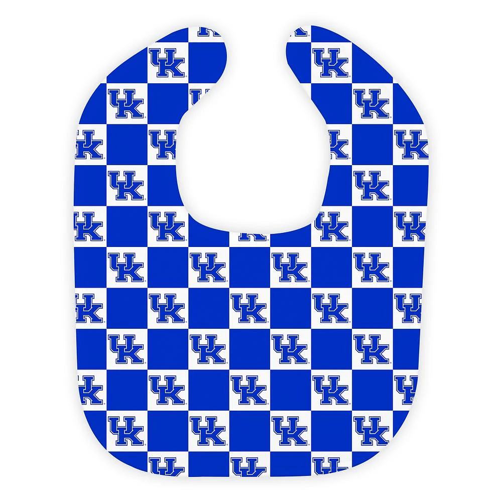 Kentucky Wee Ones Checkerboard Soft Bib