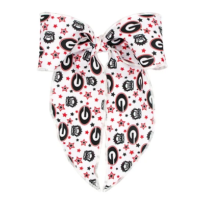 Georgia Wee Ones Signature Collegiate Logo Whimsy Tail Bow