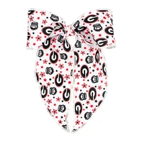 Georgia Wee Ones Signature Collegiate Logo Whimsy Tail Bow