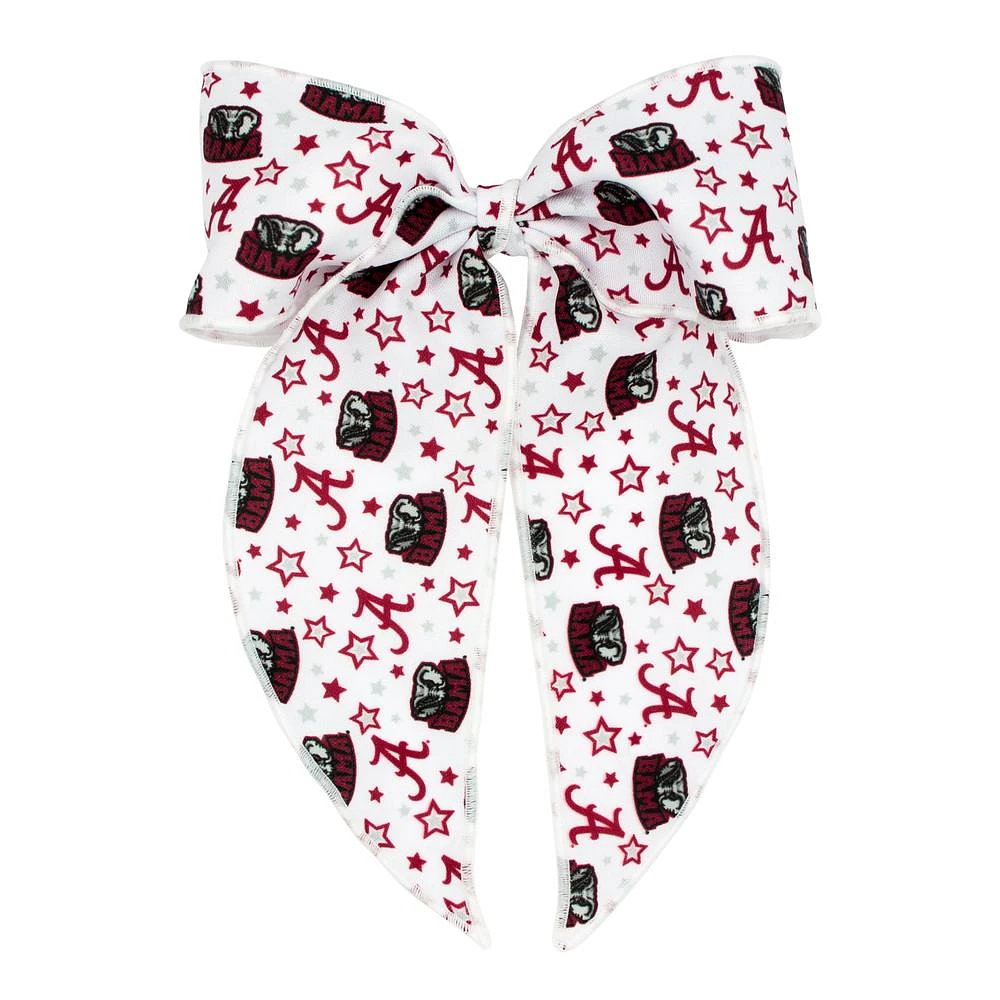 Alabama Wee Ones Signature Collegiate Logo Whimsy Tail Bow