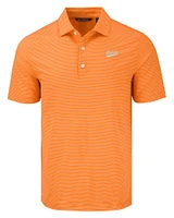 Clemson Script Cutter & Buck Forge Fine Line Polo
