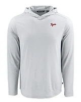 Clemson Cutter & Buck Tigers Script Coastline Epic Comfort Hooded Shirt