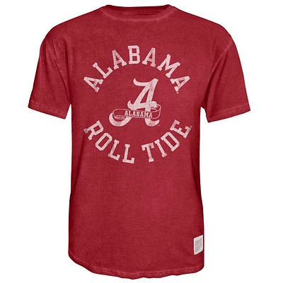 Alabama Retro Brand Arch Mascot Oil Wash Tee