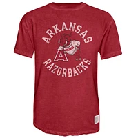 Arkansas Retro Brand Arch Mascot Oil Wash Tee