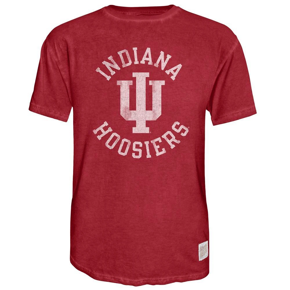 Indiana Retro Brand Arch Mascot Oil Wash Tee