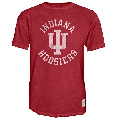 Indiana Retro Brand Arch Mascot Oil Wash Tee