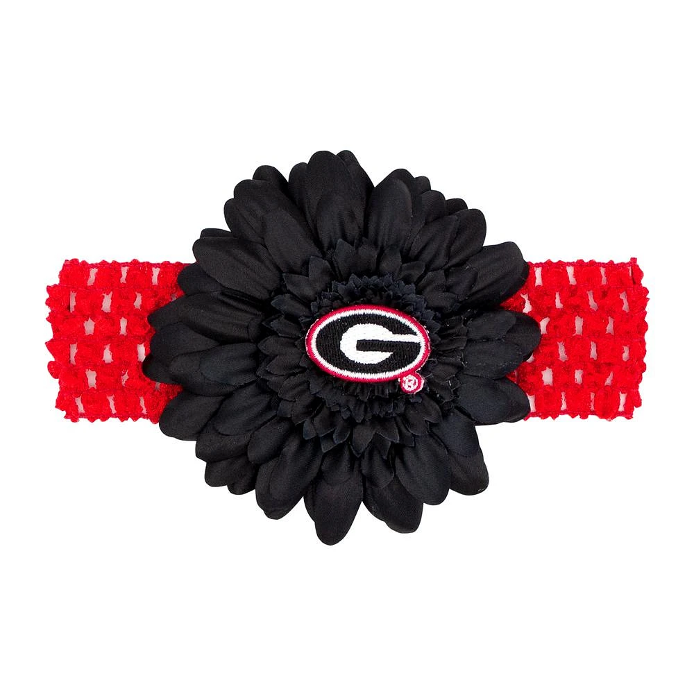 Georgia Infant Daisy with Logo Patch Headband