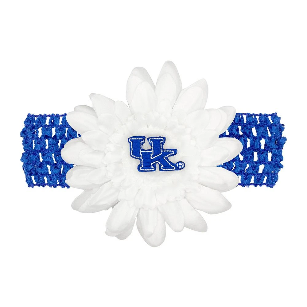 Kentucky Infant Daisy with Logo Patch Headband