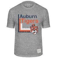 Auburn Retro Brand Lined Mascot Streaky Tee